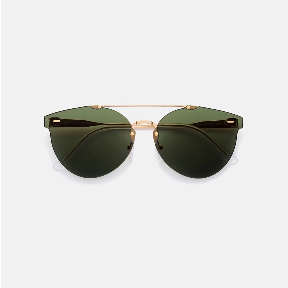 NWT Super Tuttolente Giaguaro Reflective Sunglasses